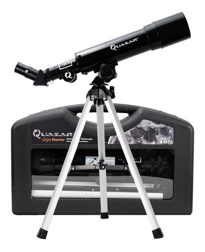 Telescopio Quasar Q50 Starter Cristal Original Con Maleta