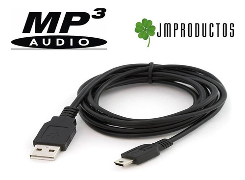 Cable Usb A Mini Usb 5 Pines Playstation 3 Psp Mp3 Camara