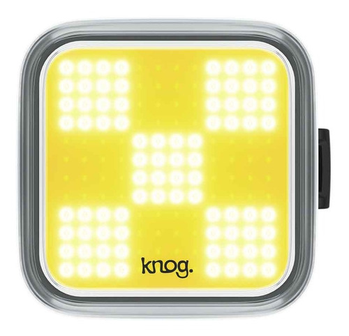 Luz Led Bici Delantera Recargable Usb Knog Blinder Grid 200l Color Amarillo