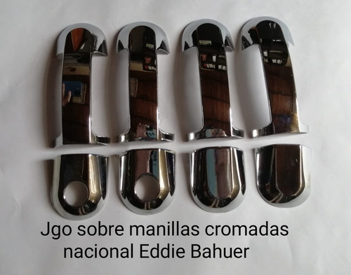 Cubre Manillas Y Cubre Espejo Cromados Eddie Bahuer Nacional