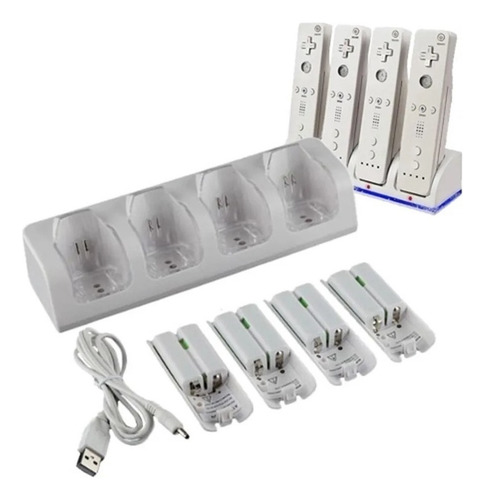 Yi 4 Baterias Recarregáveis De 2800 Mah E Dock De