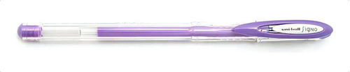 Caneta Gel Uni-ball Angelic Colour Pastel 0.7 Um-120ac Cores Cor Do Exterior Cristal Cor Da Tinta Violeta