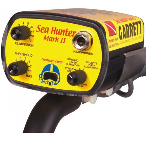 Imagen 4 de 6 de Garrett Mark2 Detector De Metales Buceo 50mts Para Mar Oro