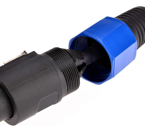 Yuyaokk 2pack 25 Ft Cable De Altavoz Macho A Speakon Macho
