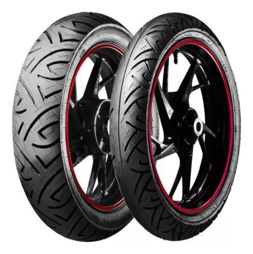 Par Pneu 140/70-17 E 110/70-17 Cb300 Twister 250 Fazer 250