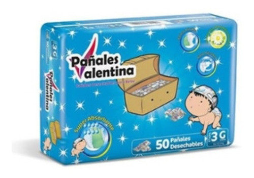 Pañal Valentina Etapa 3 X200 - Unidad A $4156