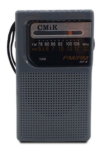 Radio Portatil Am/fm A Pila