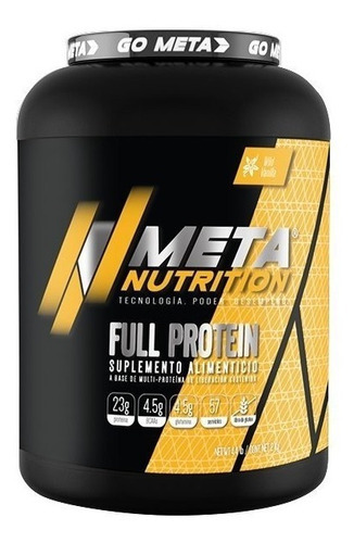 Meta Nutrition - Full Protein - Proteina - 4.4 Lbs - Sabor Chocolate