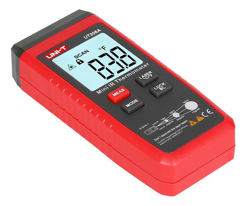Pirómetro Infrarrojo Ut306a® Uni-t® Temperatura, Calor/frio
