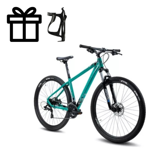 Bicicleta Alubike Sierra R27.5 Esmeralda Aluminio 24v Color Verde Tamaño del cuadro M