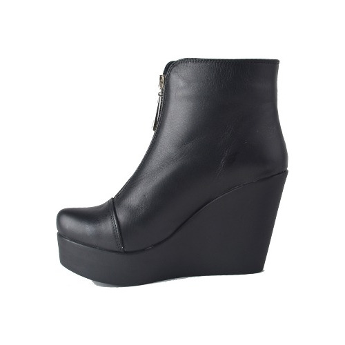 Imagen 6 de 10 de Botas Botitas Cuero Mujer Cierre - Belén - Ferraro