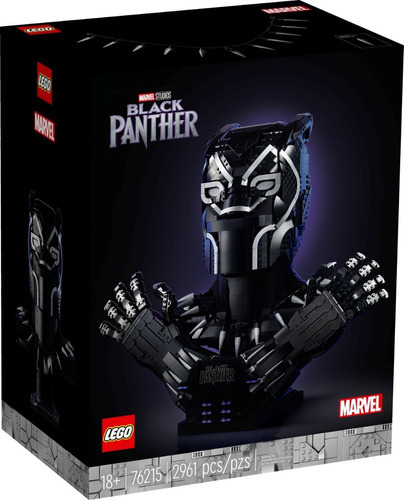 Lego Marvel Avengers Black Panther Busto 76215 - 2961 Pz