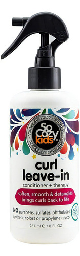 Socozy Curl Leave-in Conditioner Kids Para Rizos Niños Bebés