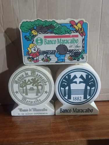 Colección Antigua De Alcancías Del Extinto Banco Maracaibo 