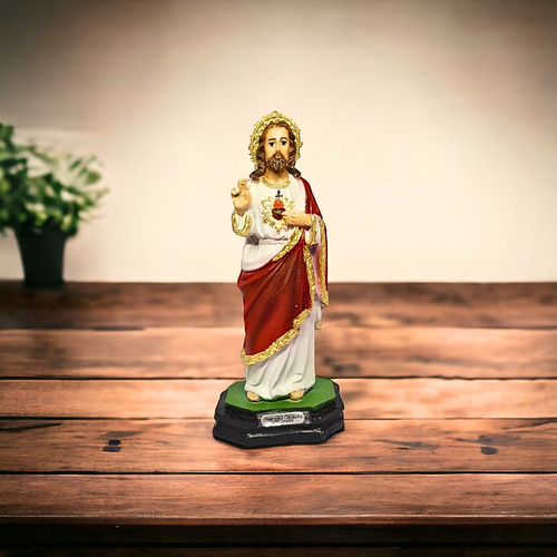 Imagem De Resina Do Sagrado Coração De Jesus