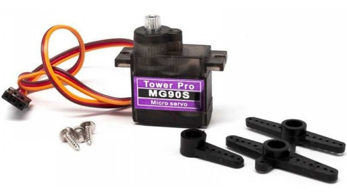 Servo De Engranaje Metálico Mg90s Arduino Tower Pro 180°