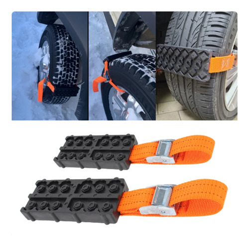 Bloques De Traccion 4x4 Para Neumaticos, Barro Arena, Nieve