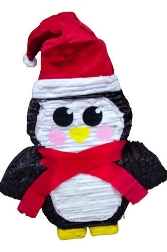 Piñata Pinguino Navidad