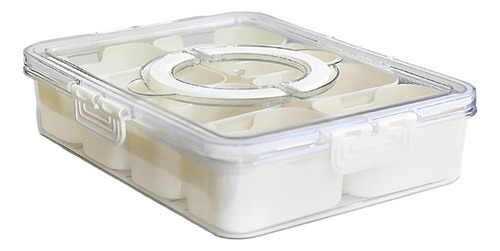 Bandeja De Servicio Dividida, Caja De Condimentos De Cocina