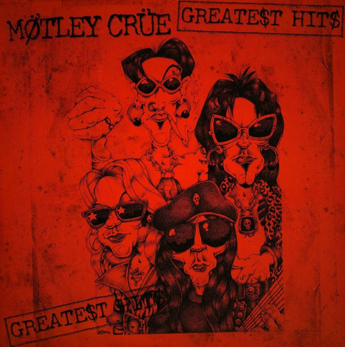 Vinilo de colores Motley Crue Lp Greatest Hits | Red Walmart