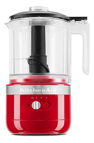 Picadora Inalámbrica Kfcb519pa Kitchenaid, 5 Tazas, Rojo Pas