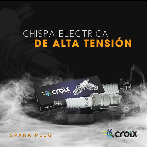 Imagen 2 de 3 de Bujía Volkswagen Escarabajo 1.6 00-01 Croix Rc9yc