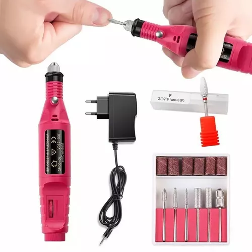 Torno Drill Eléctrico Uñas De Manicure/pedicure Profesional