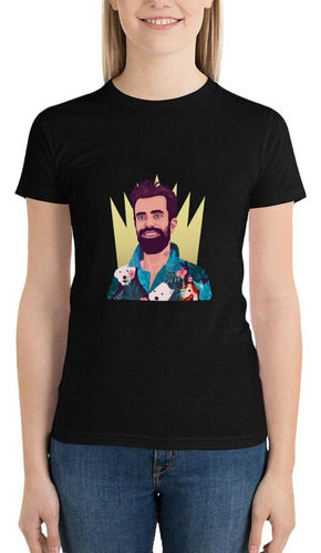 Playera De George Survivor Para Mujer Top De Verano Camis