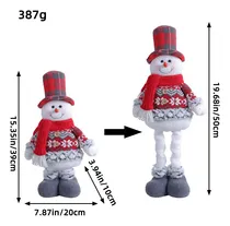 Comprar 3 Muñecos Expandibles Navideños, Bonitos Muñecos De Alce, Pa