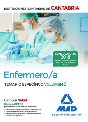 Enfermero/a De Las Instituciones Sanitarias De Cantabria....
