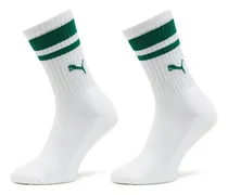 Comprar Medias Puma Crew Heritage Stripe 2p Unisex 907944 08 Blanco