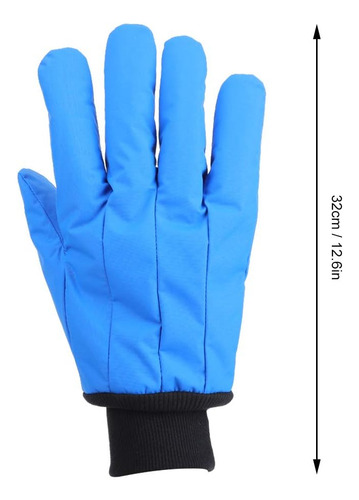 Guantes Criogénicos Evtscan Protectora De Nitrógeno Líquido