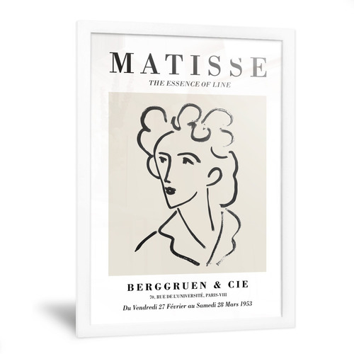 Cuadros Matisse Figuras Lineales Modernos Decorativos 35x50