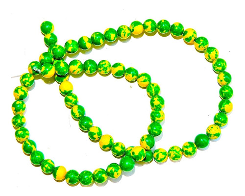 2  X Tira Color Verde 6 Mm Bola  - 50 Separadores 2 Tiras