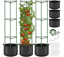 Comprar Jaulas De Tomate Para Jardín, Paquete De 3 Jaulas De Tomate 
