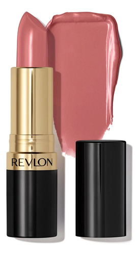 Lápiz labial cepillado Revlon Super Lustrous 762, acabado cremoso, color rosa