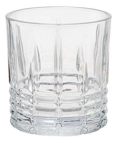 6 Vasos Dof Para Whisky De Vidrio Cristal Labrado 305 Ml Color Preston