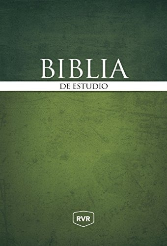 Libro : Santa Biblia De Estudio Reina Valera Revisada Rvr...