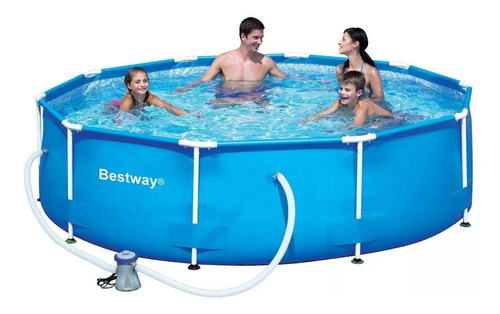 Piscina Bestway 4678 Litros Estrutural Com Bomba Filtro 220v