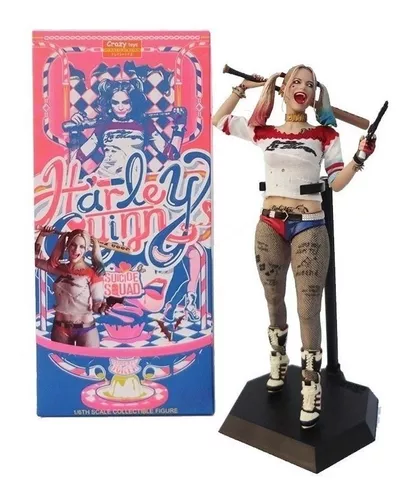 Boneca Harley Quinn Crazy Toys Arlequina Action Figure 30cm - Dangos -  Colecionáveis - Magazine Luiza