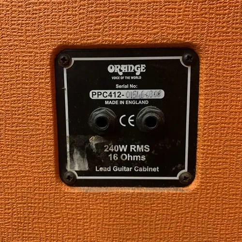 Gabinete Orange Ppc412 4x12 240w 16 Ohms Made In England