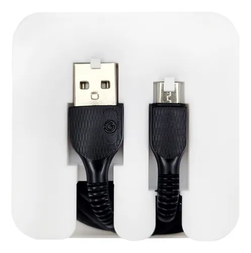 comprar Cable De Datos Carga Usb Micro Usb 1 Metro Goldtech Atrix ® Color Negro