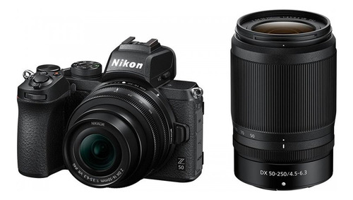 Nikon Z 50 Black Mirrorless Digital Camera With 2 Lens Kit