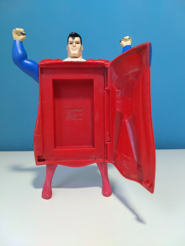Figura Superman Portacarta Juguete Articulado 2007 (Usado)