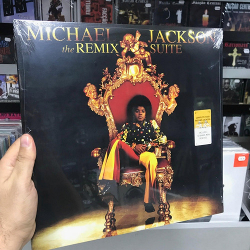 Lp Michael Jackson - The Remix Suite Vinyl Duplo Importado 