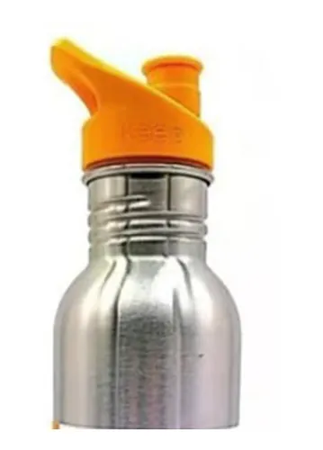 Botella Hidratación 600ml Metálica Naranjo Keep Mimbral