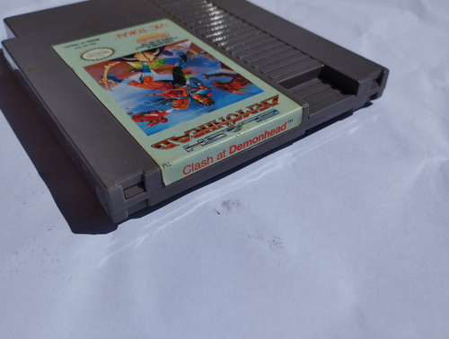 Clash At Demonhead Nes Nintendo (Usado)