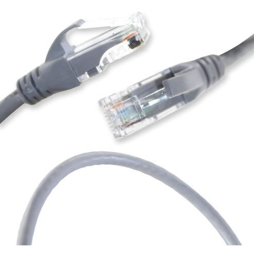 Cable Ethernet Cobre Cat6 Conector Rj45 Enganche 10 Unidad