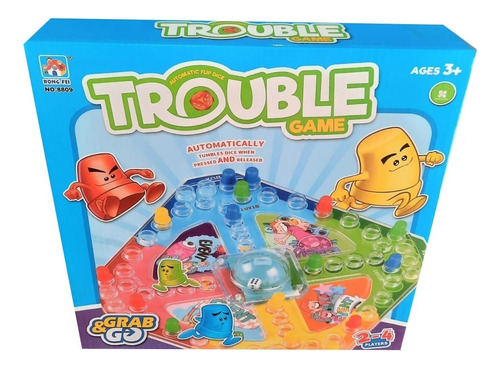 Juego De Mesa Ludo Matic Trouble Game Tts Tuttishop