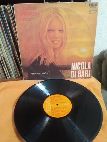 Nicola Di Bari - Prueba Llamarme Amor - En Castellano Vinilo